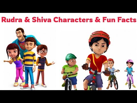 Rudra & Shiva All Characters Name & Fun Facts For Kids | Kids Learning Video