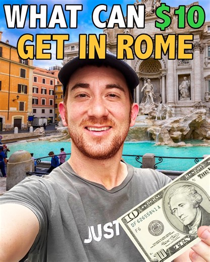 What Can $10 Get In Rome, Italy | Drew Binsky