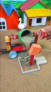 diy tractor construction machine hand pump project | mini tractor video | #shorts #youtubeshorts