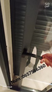 7.4K views · 75 reactions | Porte balcon glissement en aluminium gris souri game tpr #benniaLum avec ridou électrique caisso Tunnel ♥️ 0657566360 | TMA-Menuiserie aluminium et pvcنجارة الأليمنيوم | Facebook