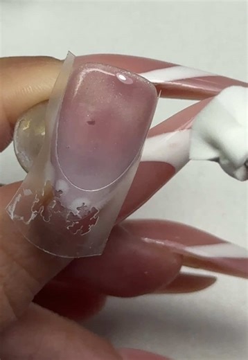 Ombre French Tip Tutorial with Cat Eye Gel Polish