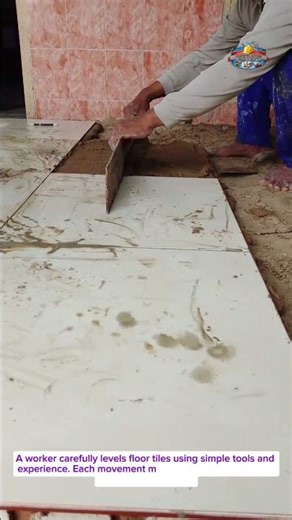 Floor Tile Installation by Hand