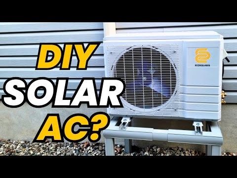 Off-Grid Mini-Split! Installing The Ecosolaris Solar AC