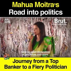 102K views · 5.1K reactions | Journey of Mahua Moitra from a Top Banker to a fiery Politician- Download this video from our telegram channel: https://t.me/MahuaMoitrafans/986 | Mahua Moitra Fans | Facebook