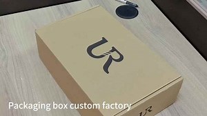 Mailer Box With Insert Shipping Paper Kraft Mailer Box Packaging With Logo Postage Corrugated Custom Shipping Mailer Box