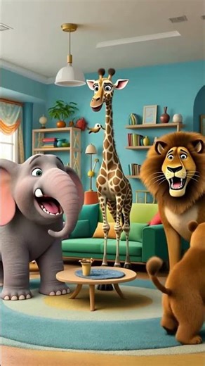 Dancing Animals Party 🎶 | Fun Animated Video for Kids