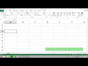 1) BARSHADA MICROSOFT EXCEL 2013 CASHIRKA 1-AAD