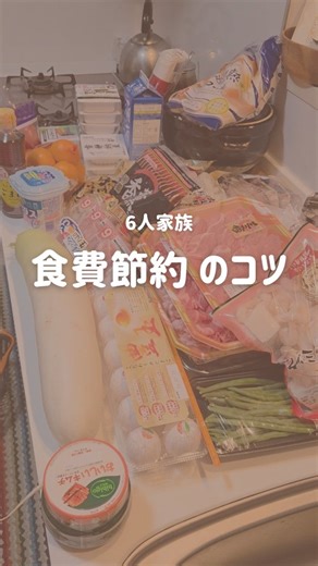 なこ_6人家族のリアルな家計簿 on Instagram: "食費節約のコツ 3選！ こんにちは。なこです🌿 この量でだいたい3～4日分。 買い物行くの面倒だから本当は 1週間分ぐらいまとめて買いたいんだけど 冷蔵庫に入りきらなくて… 調べたら3.4人用サイズの冷蔵庫だったの。 もう10年以上使ってるんだよね。 そろそろ替え時かも。 おススメの節約があったら コメントで教えてほしいな♡ 30代 4児 ママ🌿 赤字家計を立て直したく奮闘中🔥 #家計簿 #食費#6人家族"