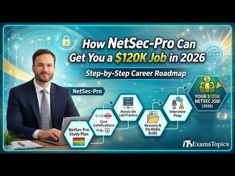 NetSec-Pro Career Roadmap: How to Earn $120K in 2026