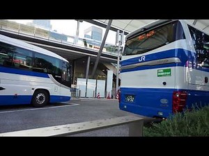 高速バス エンジン始動音とエアー音