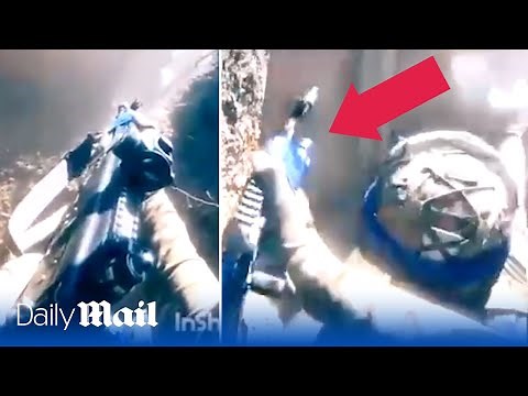 Ukrainian soldiers lob grenades to capture Russian trenches in Zaporizhzhia in intense POV footage