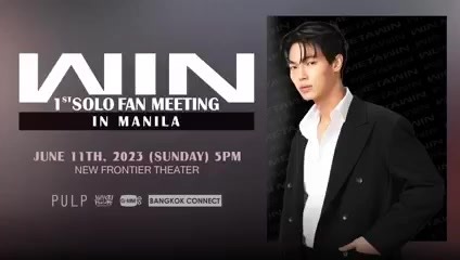 win metawin is coming back to manila this coming june11 2023.buy your ticket at ticket net this coming sat.may 20. #winmetawin #bright #brightwinwivesphilippines #littlebuffaloandthehandsomeprince #lolitasobreviñas #fypシ゚viralシ ctto.#fbreel | BrightWin Wives Philippines