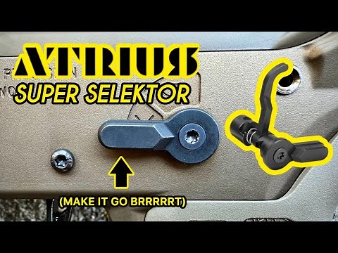 MAKE IT GO BRRRRT w/the ‪@atriusdev‬ Super Selektor #forcedresetsafety #rapidfire