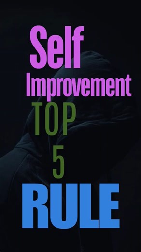5 Golden Rules for Self Growth & Success | Self Improvement MotivationSelf | Personal Growth Tips