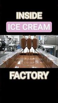 What Really Happens Inside an Ice Cream Factory?