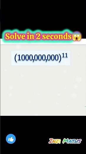 Exponents Made Easy🤯 #learnmath #maths #exponents #power