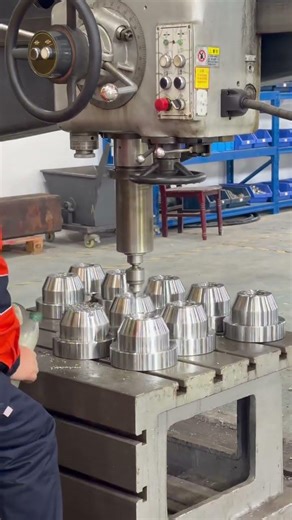 Factory daily decanter parts processing #decanter #manufacturing #separation #factory