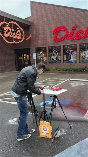 77K views · 3.8K reactions | Anthony was hired by Dick's Drive In Restaurant to take pictures at each of their locations for a future calendar. Today he did December’s shoot at their Queen Anne location. Baking soda makes perfect scale snow ⛄️ that won’t melt while you work. #seattle #christmasphotoshoot #photography #cars #classiccars | Anthony Schmidt Photography | Facebook