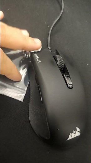 DIY: Replacing the scroll switch of a Corsair Harpoon RGB wireless gaming mouse #diy #corsair