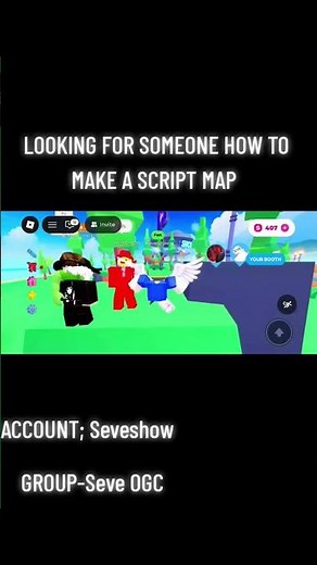 looking for someone making a script map on my game#roblox #plsdonate