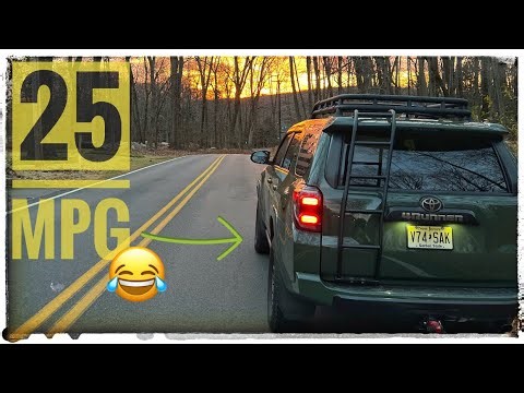 How to Maximize your TOYOTA 4Runner MPG ⛽️ Real Fuel Economy Test & Driving Tips (Part 1)