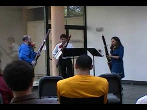 University of Iowa Graduate Bassoon Trio- Three Dances by Michael Norris "Tango"
