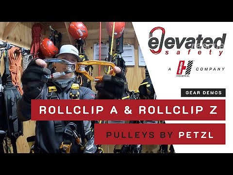 Gear Demos: PETZL ROLLCLIP A & ROLLCLIP Z Pulleys