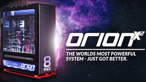 Overclockers UK unveils $43,000 gaming PC: 8Pack Orion X2