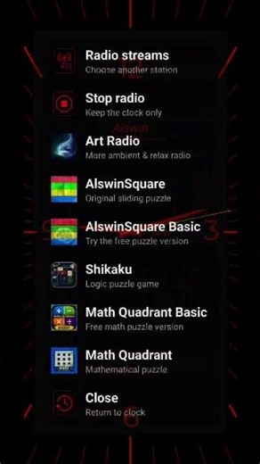 Alswin Clock Mobile