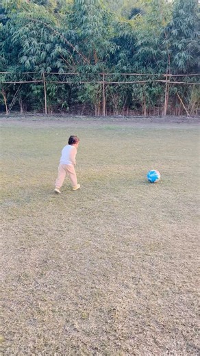Run For Goal ❤️⚽️ #shorts #viralbaby #babyshorts #cutebaby #babygirl #baby #ytshorts #bsfamvibes
