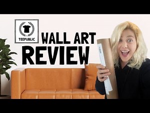 TeePublic Print on Demand Wall Art Review