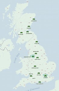Clean Air Zones / ULEZ / Low Emission / Congestion Charge   postcodes   live traffic interactive map – Maproom