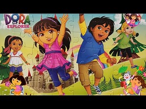 Dora the Explorer Puzzle Games Rompecabezas Nickelodeon | Dora The Explorer Jigsaw Puzzle | Dora