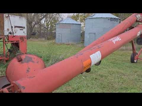 Setting up and breaking the auger