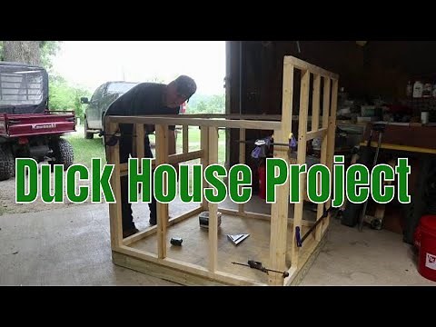 DIY - BUILDING A Duck house - Part 1