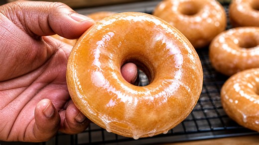 How to make classic glazed donuts at home