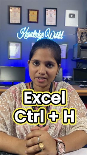 🔥🔥Advanced Excel Tricks😎Find & Replace in Excel #shorts #excel #advanceexcel #ytshorts #computer