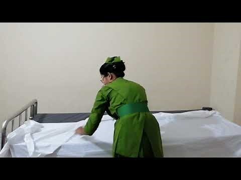 Bed Making Procedure for Practical