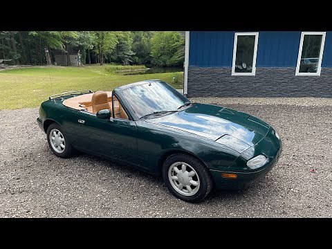 1991 Mazda Miata BRG-SE Special Edition Walkaround - SOLD