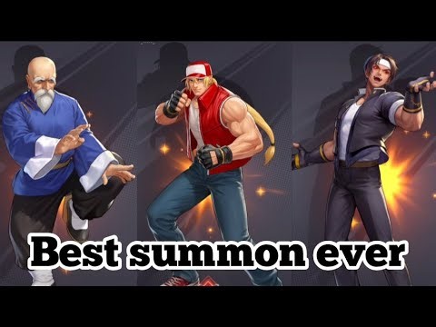 This is seriously by far the best summon | KOF AFK