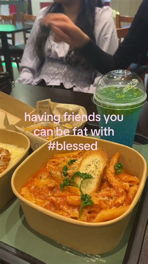 Best Friends Enjoying Food Together