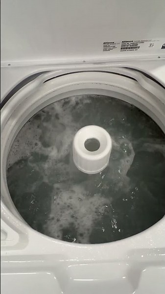 Speed Queen TC5 cleaning cycle.