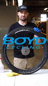 How to clean, lubricate and service your Quest or Road 85 hub, shown on the Pinnacle Wheel. To see the in-depth walk through, check us out on Youtube! | Boyd Cycling