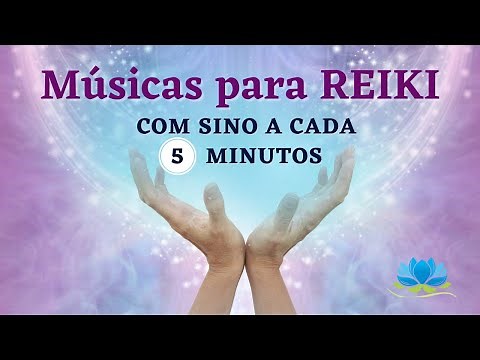 Musica para aplicação de reiki com sino a cada 5 minutos: paz e relaxamento profundo