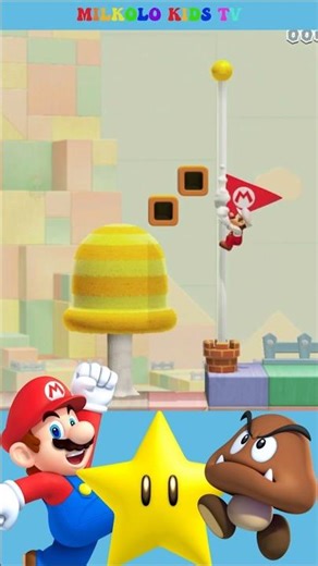 ABC with Super Mario! Learn Alphabet Letters in Mario World! #abcd #forkids