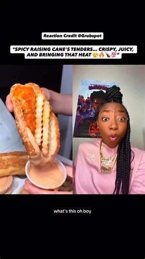Chasz2Fly_Ceo on Instagram: "“Spicy Raising Cane’s Tenders… Crispy, Juicy, And Bringing That Heat 😮‍💨🔥🍗💯”. Reaction Credit Too: @grubspot #easyrecipe #quickrecipes #quickmeals #quickdinner #easymeals #easyrecipes #foodgasm #foodlover #foodporn #dinner #recipeideas #recipeoftheday #recipes #recipe"
