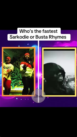 Fastest Rappers: Busta Rhymes vs. Sarkodie