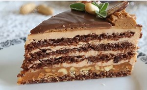 Snikers torta- bez glutena