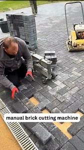 manual brick cutting machine #construction #constructionequipment #bricks | Gadgetxplore