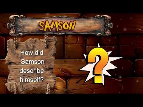 Bible quiz. "Samson"